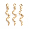 Ion Plating(IP) 304 Stainless Steel Pendants X-STAS-D174-21G-1