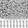 400Pcs CCB Plastic Tube Bails CCB-SC0001-28P-1