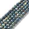 Natural Imperial Jasper Beads Strands G-I122-8mm-18-1