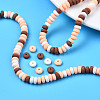 Handmade Polymer Clay Beads Strands CLAY-N008-008S-6