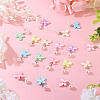 Opaque Acrylic Butterfly Pendants PALLOY-TA00316-5