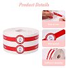 Copperplate Paper Stickers OFST-WH0004-197A-4