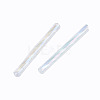 Transparent Glass Bugle Beads SEED-T005-15-A02-4