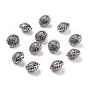 Flat Round Antique Acrylic Beads X-PACR-S206-10AS-1