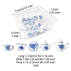 5Pcs Porcelain Tea Set Display Decorations PORC-FS0001-12-4