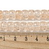 Transparent Spray Painting Crackle Glass Beads Strands GLAA-NH0001-05H-4