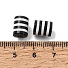 Opaque Stripe Resin Beads RE-CBA0A57-13A-3