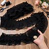 5Yards Polyester Lace Ribbon OCOR-PH0036-70A-3