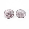 Transparent Handmade Blown Glass Globe Beads GLAA-T012-25-2