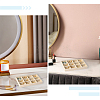 12 Grids Rectangle Wood Covered with Velvet Jewelry Trinket Display Trays AJEW-WH20054-062F-01-6