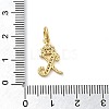 Brass Micro Pave Cubic Zirconia Pendants KK-M273-01G-X-3