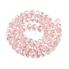 Electroplate Glass Beads Strands X-EGLA-A044-T8mm-B22-3