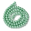 Eco-Friendly Dyed Glass Pearl Beads Strands HY-A008-6mm-RB108-2