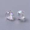 Eco-Friendly Transparent Acrylic Beads PL730-2-2