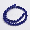 Natural & Dyed Malaysia Jade Bead Strands G-A146-8mm-A22-2