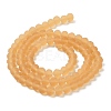 Transparent Glass Beads Strands EGLA-A034-T10mm-MD23-3