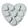 Heart Food Grade Silicone Molds DIY-A051-02D-2