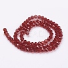 Eco-Friendly Glass Round Bead Strands EGLA-J042-4mm-M03-2