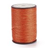 Round Waxed Polyester Thread String YC-D004-02E-060-1