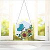 Sunflower with Butterfly DIY Diamond Painting Pendant Decoration Kits PW-WG855C0-01-1