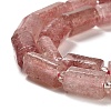 Natural Strawberry Quartz Beads Strands G-N327-06-37-4