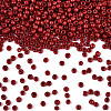 8/0 Opaque Colours Round Glass Seed Beads X-SEED-A010-3mm-45B-2