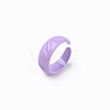 Spray Painted Alloy Cuff Rings RJEW-T011-31C-RS-3
