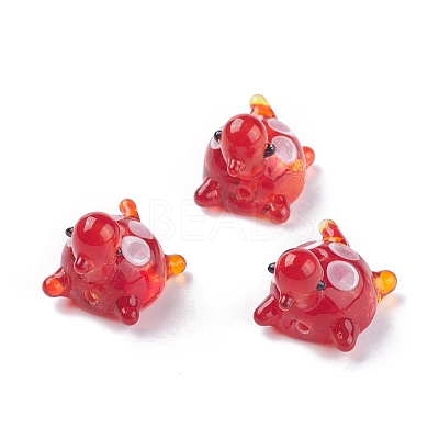 Handmade Lampwork Beads LAMP-D015-03E-1