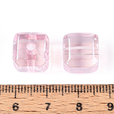 Transparent Acrylic Beads TACR-T028-59A-1