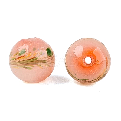 Handmade Lampwork Beads LAMP-T023-02B-01-1