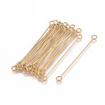 Ion Plating(IP) 304 Stainless Steel Eye Pins STAS-L247-007A-G-1