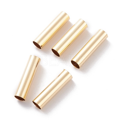 Brass Tube Beads KK-Y003-73F-G-1
