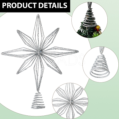 Iron Star Display Decorations DIY-WH20031-085B-1