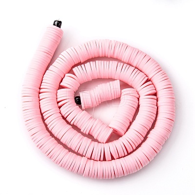 Handmade Polymer Clay Beads Strands CLAY-R089-8mm-Q092-1