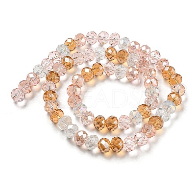Glass Beads Strands EGLA-A034-M10mm-23-1