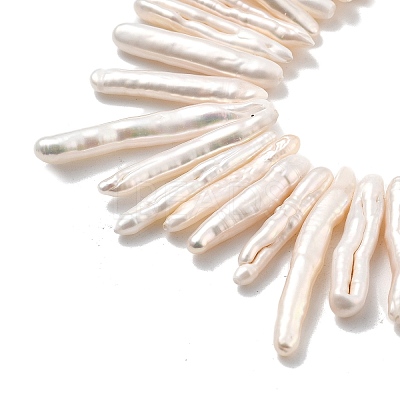 Natural Baroque Keshi Pearl Beads Strands PEAR-P064-02D-04B-1