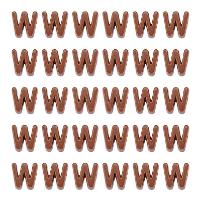 Opaque Acrylic European Beads LS-OACR-TAC0019-006W-1