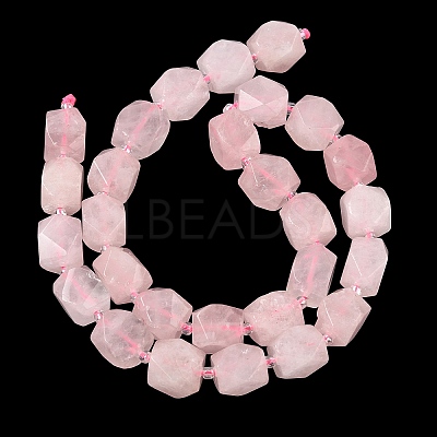 Natural Rose Quartz Beads Strands GG-CBAF8A8-A13-01-1