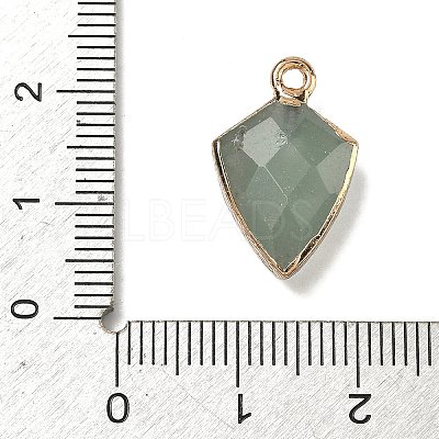 Natural Green Aventurine Pendants G-K422-01G-04-1