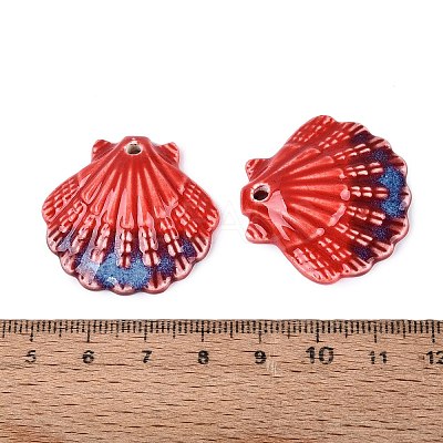 Vintage Handmade Porcelain Pendants PORC-N013-21-02-1