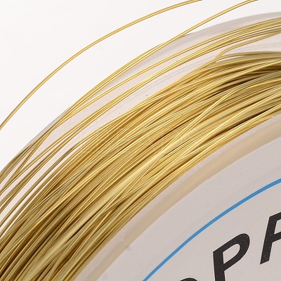 Round Copper Jewelry Wire X-CWIR-CW0.3mm-07-1