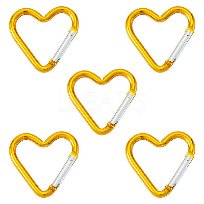 5Pcs Zinc Alloy Spring Gate Rings FIND-TA0009-73F-1