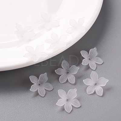 Frosted Acrylic Bead Caps LS-X-MACR-S371-05A-701-1