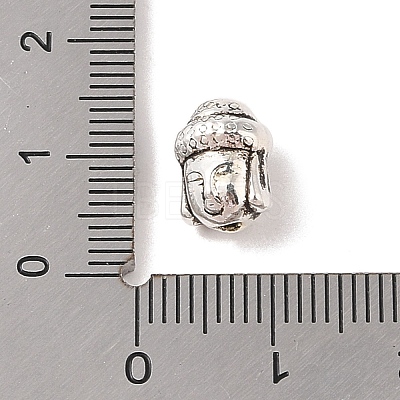 Tibetan Style Alloy Beads TIBE-Q090-57AS-1