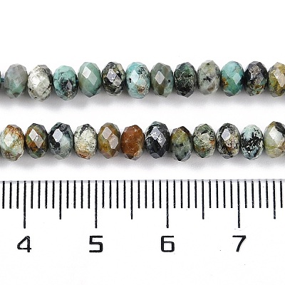 Natural African Turquoise(Jasper) Beads Strands G-N342-28B-1