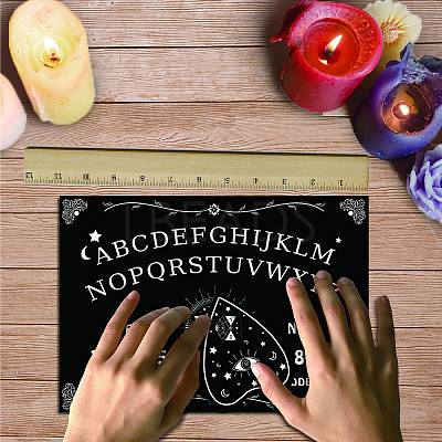 Pendulum Dowsing Divination Board Set DJEW-WH0324-001-1