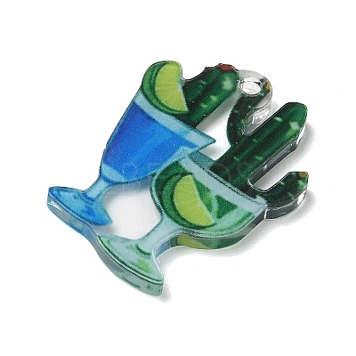 Printed Acrylic Pendants AC-CBADA31-05-1