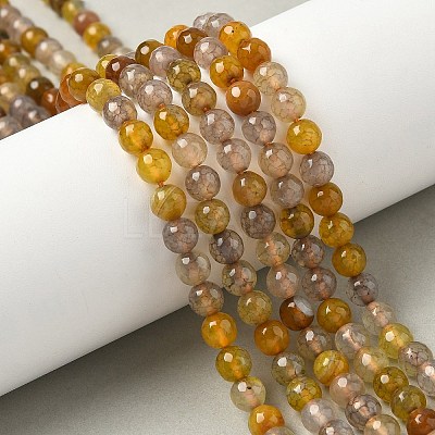Natural Agate Beads Strands X-G-C082-A01-54-1