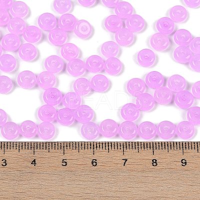 Transparent Colours Glass Seed Beads SEED-P008-01B-04-1