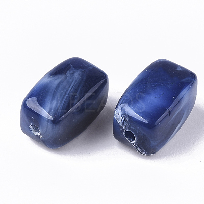 Acrylic Beads OACR-N130-016B-1